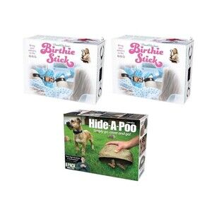 Prank Gift Boxes White Elephant Gift Gag Present Box Birthie Stick Hide-a-poo S